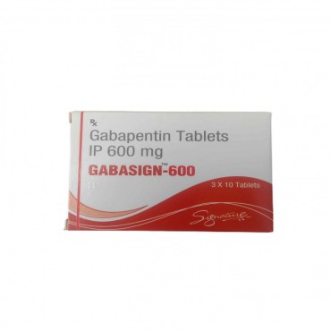 Gabasign 600 mg Signature Pharmaceuticals Ltd.