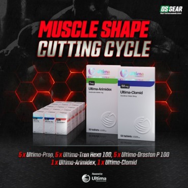 Muscle Shape Cutting Cycle Ultima Pharmaceuticals