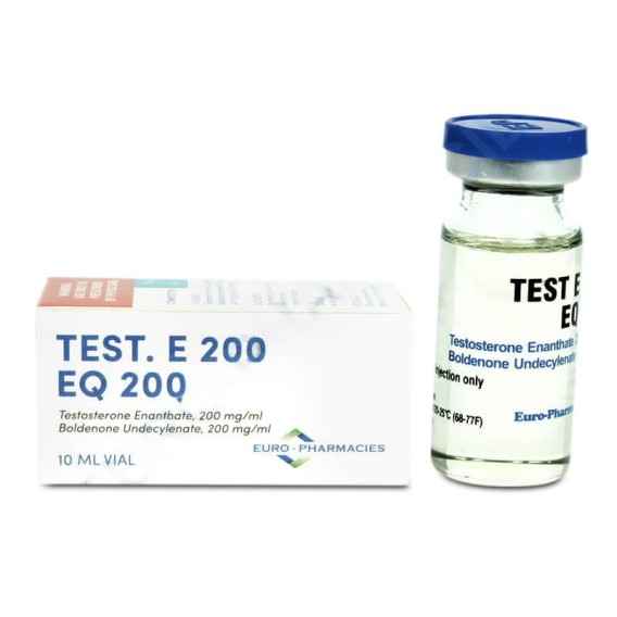 Test E 200mg / EQ 200mg – 400mg/ml 10ml/vial EU Euro-Pharmacies 
