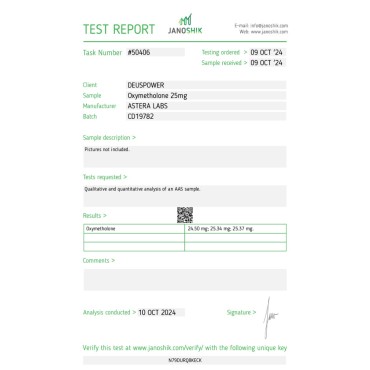 OXYMETHOLONE ORAL STEROID IN TABLETS Astera Labs