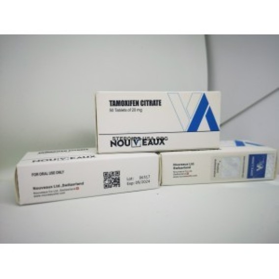 TAMOXIFEN CITRATE  NOUVEAUX LTD 100 TABLETS OF 20MG Nouveaux