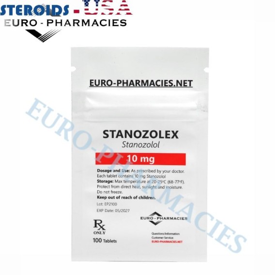 Stanozolex 10 (Winstrol) – 10mg/tab, 100 pills/bag – Euro-Pharmacies Euro-Pharmacies 