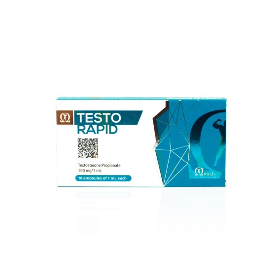 Testo Rapid (Testosterone Propionate) 100 mg Omega Meds